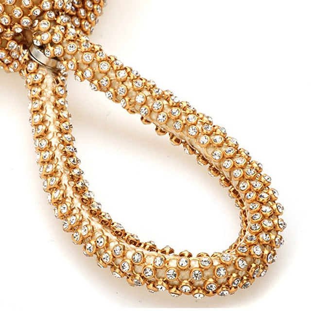 Rhinestone Women's Crystal Evening Bag Silver - Elegant