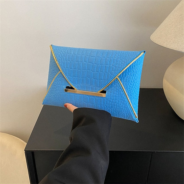 Sacs Pochettes en cuir PU pour femme pour soirée de mariage