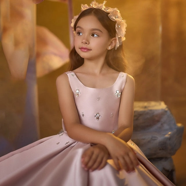 Flower Girl Kids Dress Communion Girls' Party First