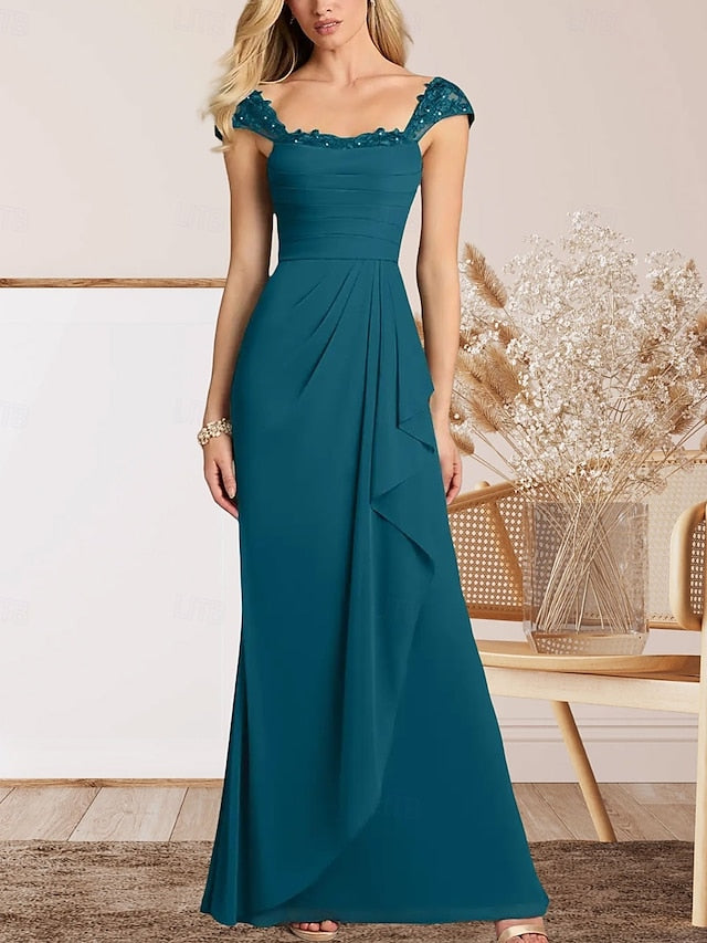 Bride A-Line Mother of the Dress Elegant Wedding Guest