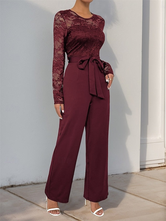 Bride Elegant of the Mother Casual / Jewel Jumpsuit Pantsuit