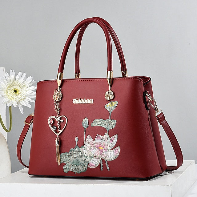 Sac à main bandoulière en PU pour femme Boston