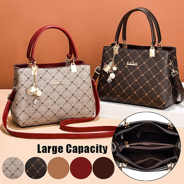 Sac à main en cuir PU pour femme et homme