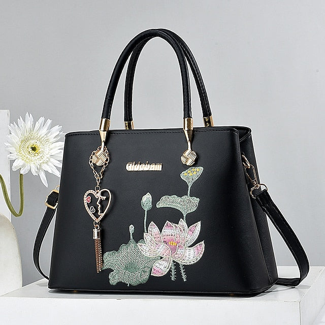 Sac à main bandoulière en PU pour femme Boston