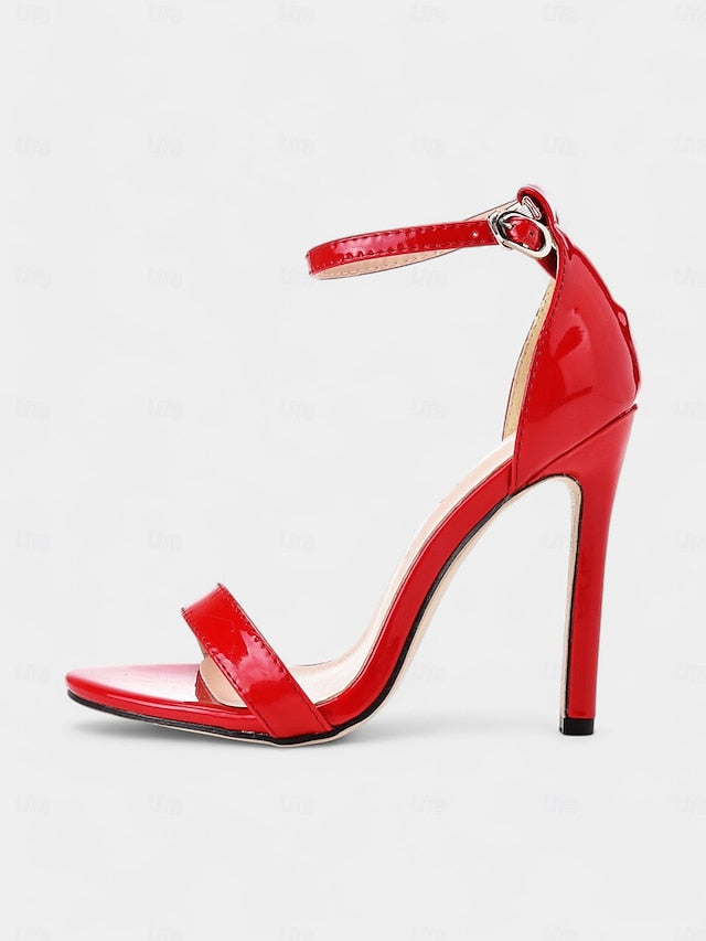 Metallic Women Heel Wedding Sleek – Sandals for Stiletto