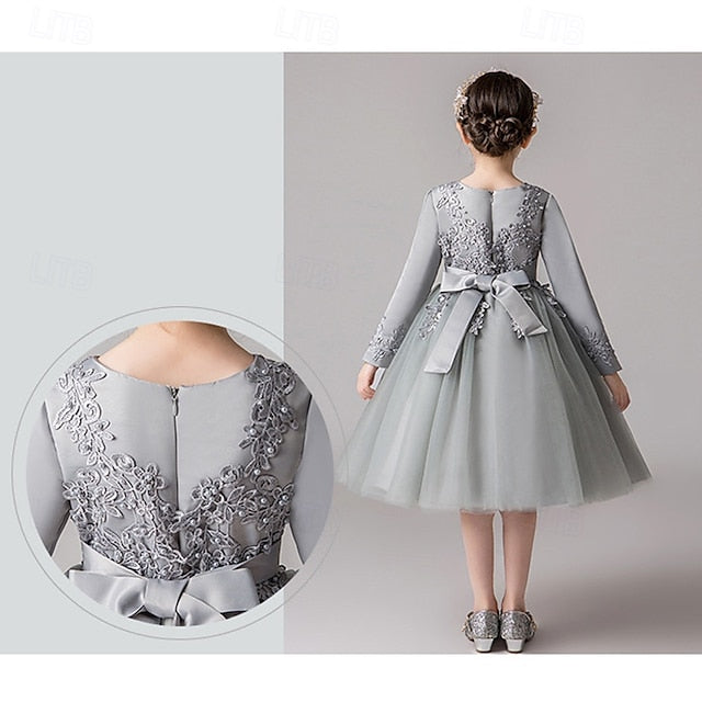 Kid's Girls' Dress Princess Flower Girl