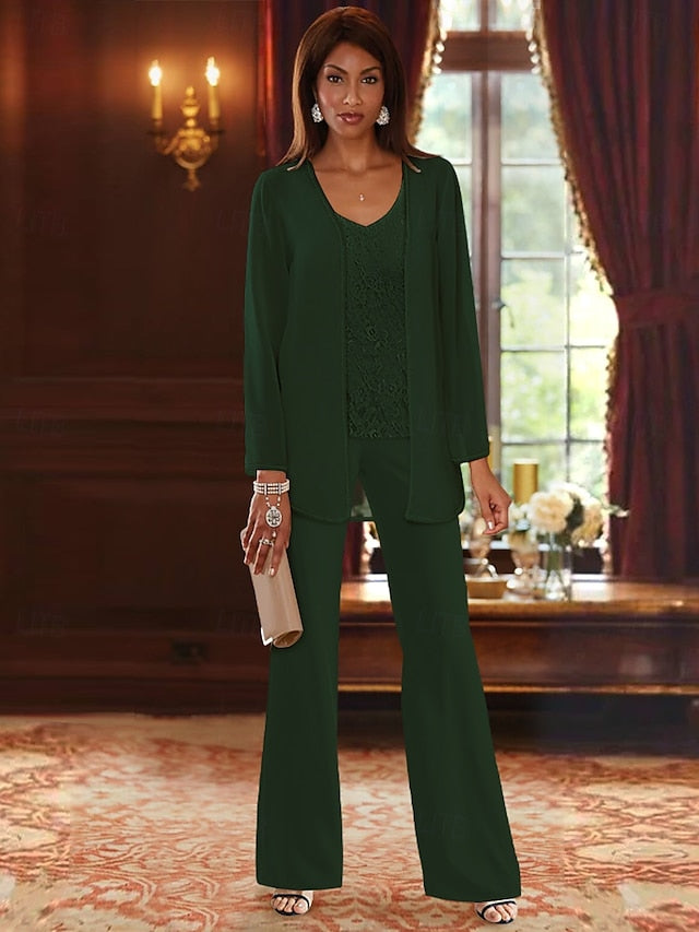 of Pantsuit Bride the Wedding Beach Piece 3 Formal Mother