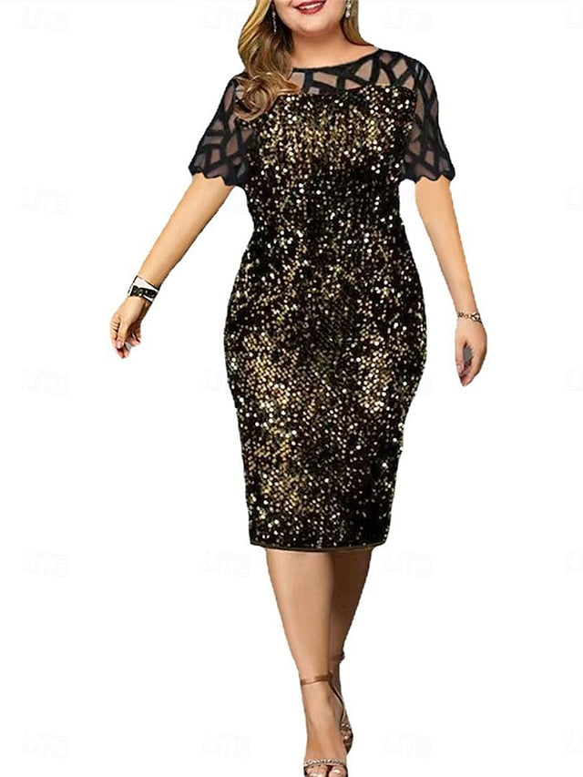 Tea Mother Crew of the Elegant Neck Dress Bride Length