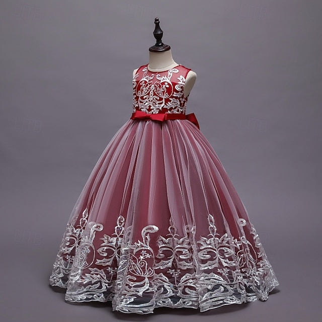 Girls' Dress Girl Flower Kid's Princess