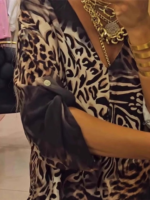 Women's Maxi Dress Casual Dress Shift Dress Stylish Casual