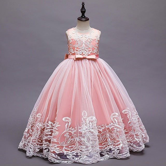 Girls' Dress Girl Flower Kid's Princess
