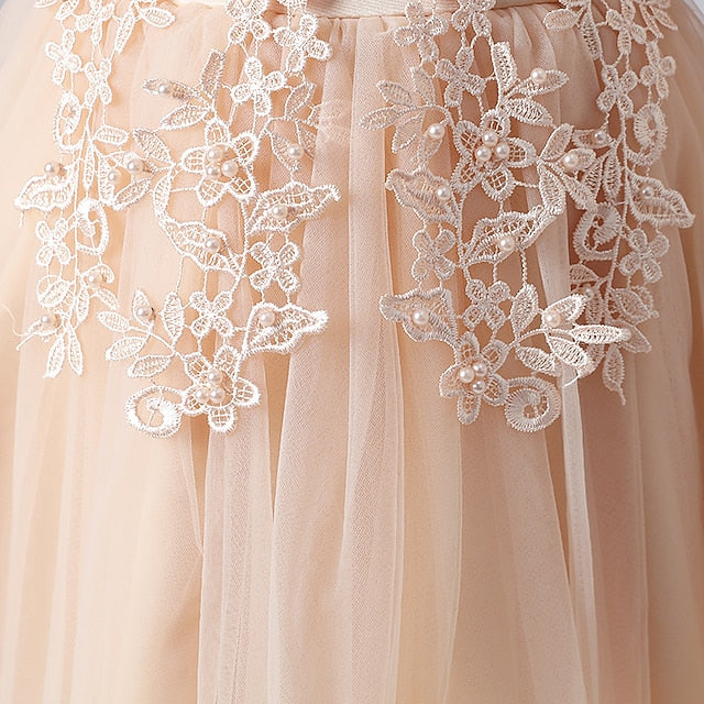 Girls' Girl Flower Princess Party Dress