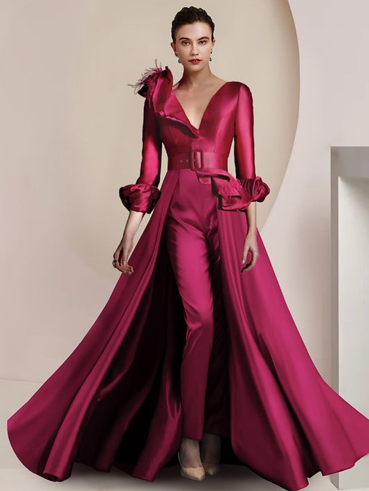 Two Jumpsuit Pantsuit of Formal the / Piece Bride Mother
