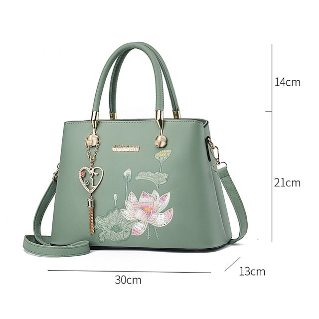 Sac à main bandoulière en PU pour femme Boston
