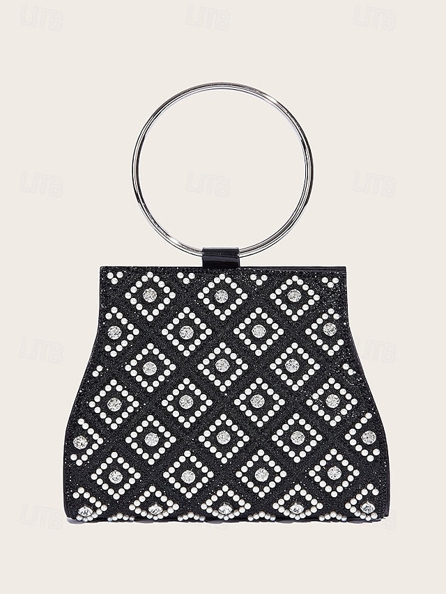 Bag Rhinestone Clutch Evening Women's – Embellished