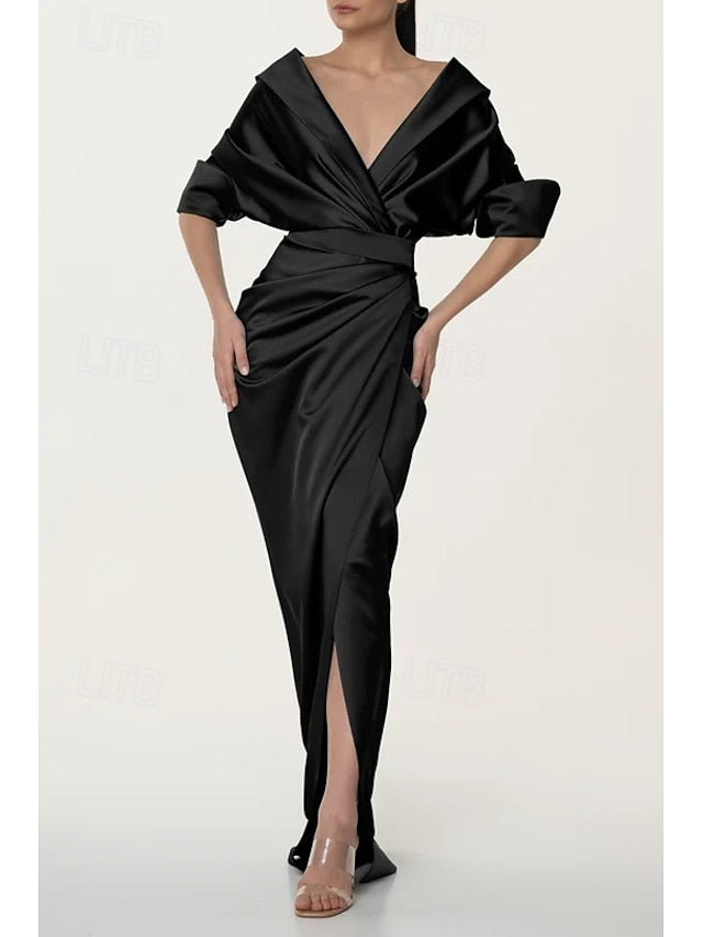 Bride Mother / of the Elegant Trumpet Dress Simple Mermaid