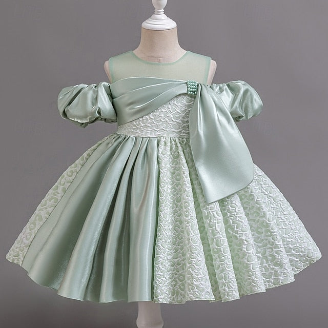 Wedding Girl Party Girls' Formal Flower Dress
