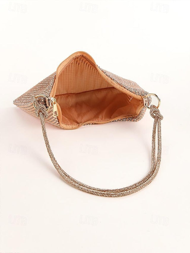 Elegant Women's Rhinestone – Evening Bag Handbag Shoulder