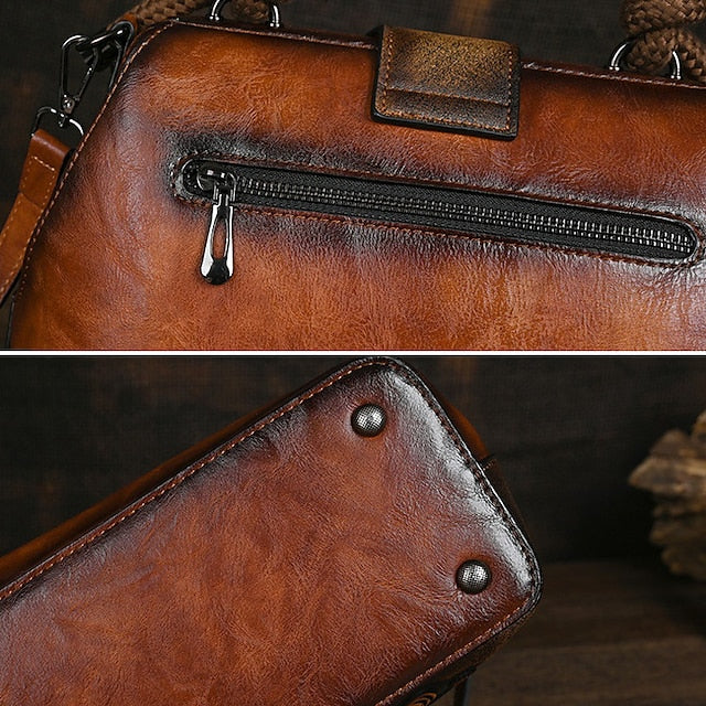 Sac à bandoulière Boston en PU pour femme