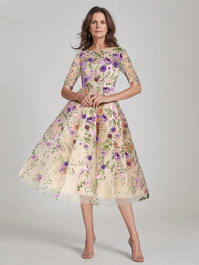 the Beach Bride Mother of Dress A-Line Elegant Wedding