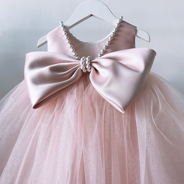 Wedding Party Flower Dress Girls' Princess Girl