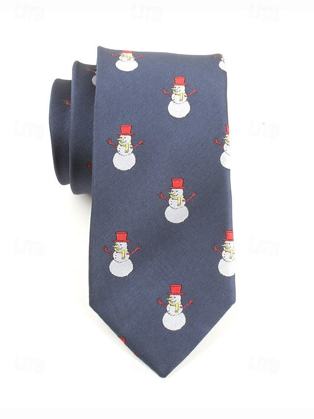 Necktie Santa Christmas Men's with