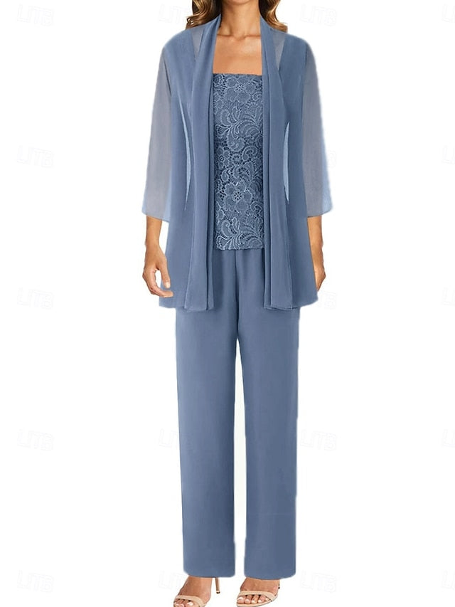 of Mother Bride Guest Dress Pantsuit Elegant Simple Wedding the
