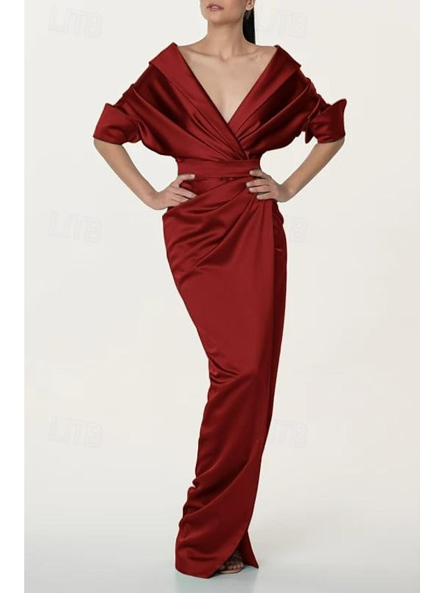 Bride Mother / of the Elegant Trumpet Dress Simple Mermaid