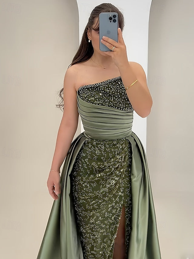 Evening Trumpet / A-Line Gown Mermaid Formal Dress Elegant