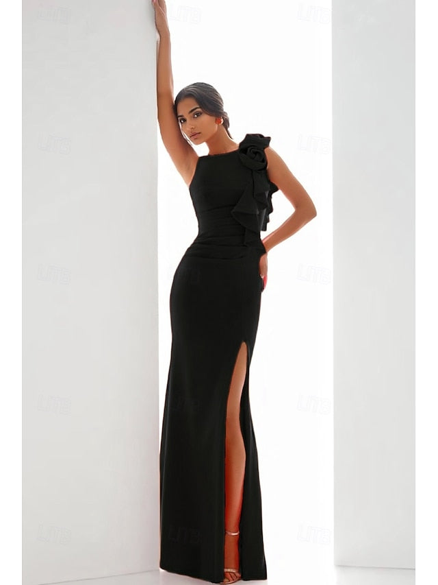 Wedding Sheath Dress / Elegant Evening Guest Formal Gown Column