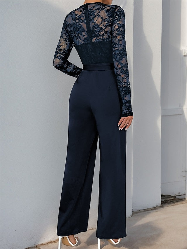 Bride Elegant of the Mother Casual / Jewel Jumpsuit Pantsuit