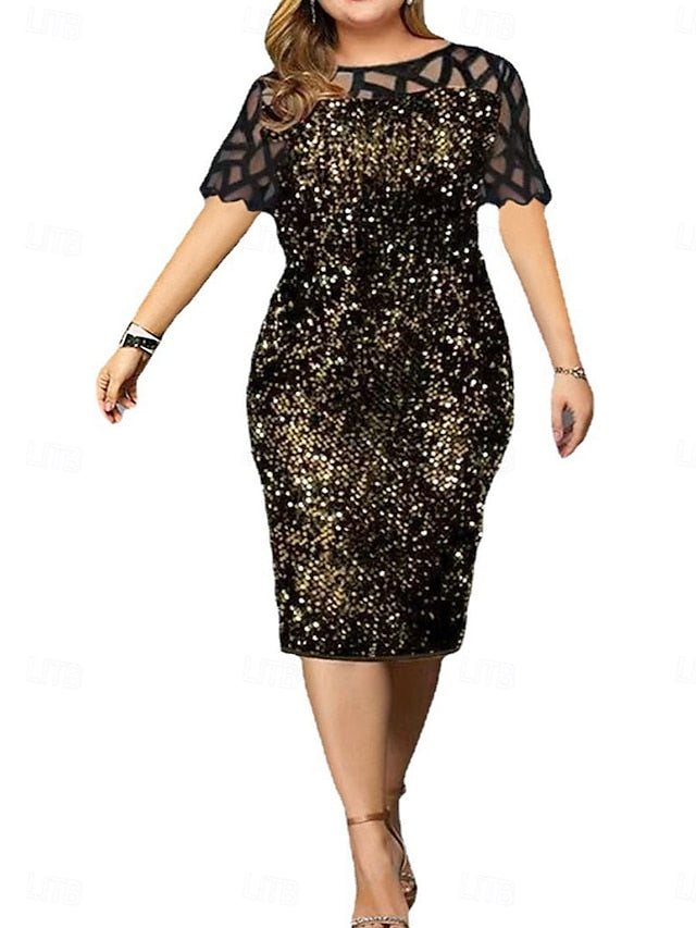 Tea Mother Crew of the Elegant Neck Dress Bride Length
