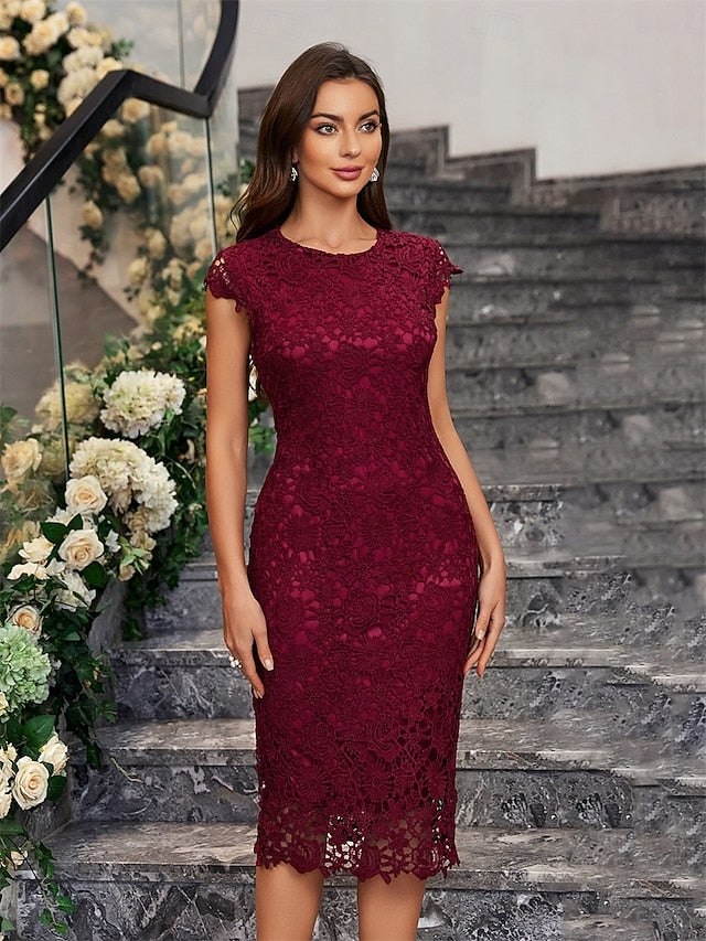 Crew Mother Elegant Bride Minimalist Party the Dress of