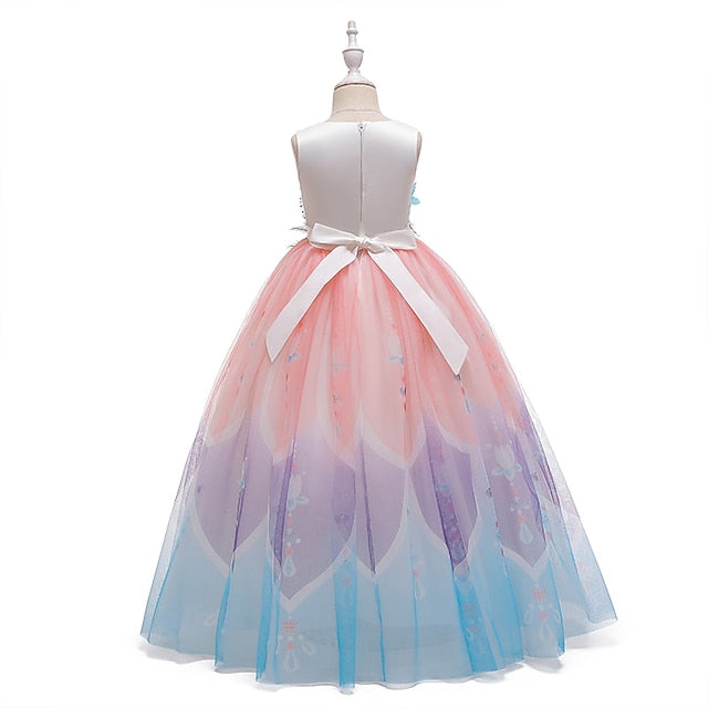 Party Girls' Girl Kids Flower Dress