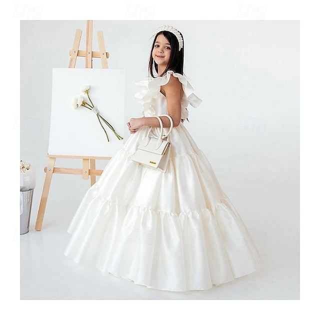 First Dress Formal Girl Girls' Communion Flower