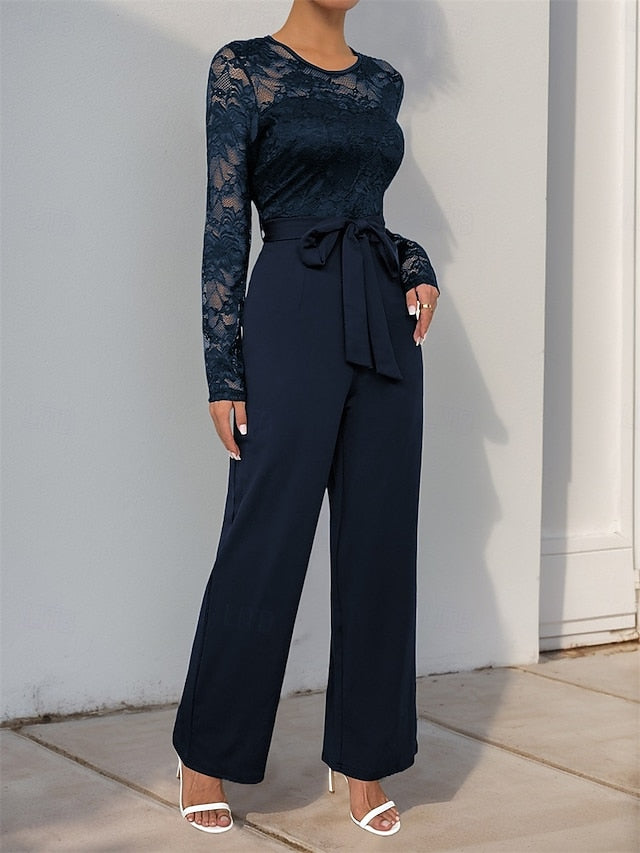 Bride Elegant of the Mother Casual / Jewel Jumpsuit Pantsuit
