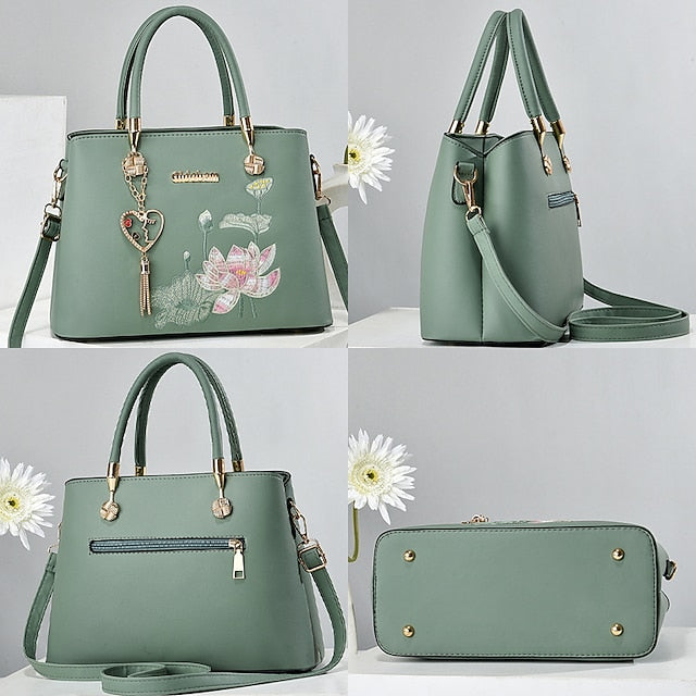 Sac à main bandoulière en PU pour femme Boston