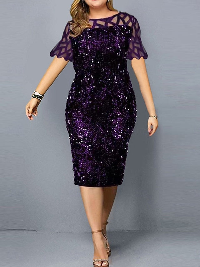 Tea Mother Crew of the Elegant Neck Dress Bride Length