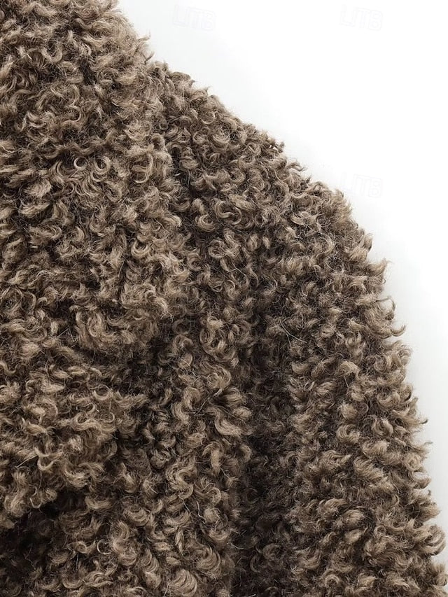 Warm Coat Teddy Fur Comfortable Women's Faux Furs