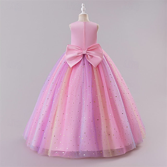 Dress Girls' Kid's Girl Flower Princess