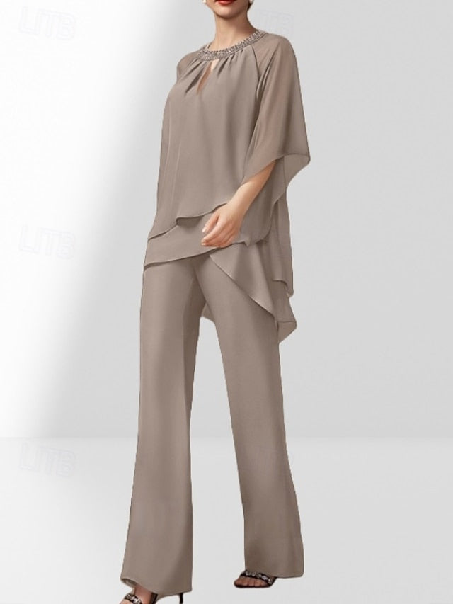 of Pantsuit Two the Wedding Guest Dress Bride Piece Mother