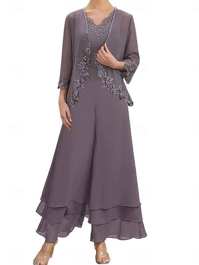 the of Wedding Bride Sets Mother Elegant Guest Dress