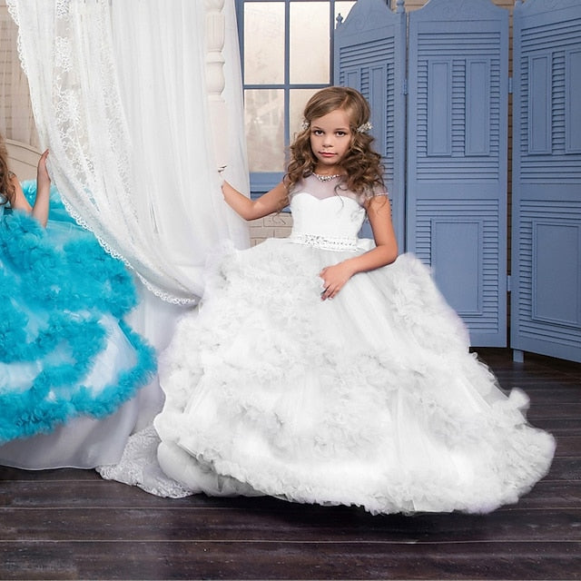 Kid's Princess Dress Girls' Girl Flower