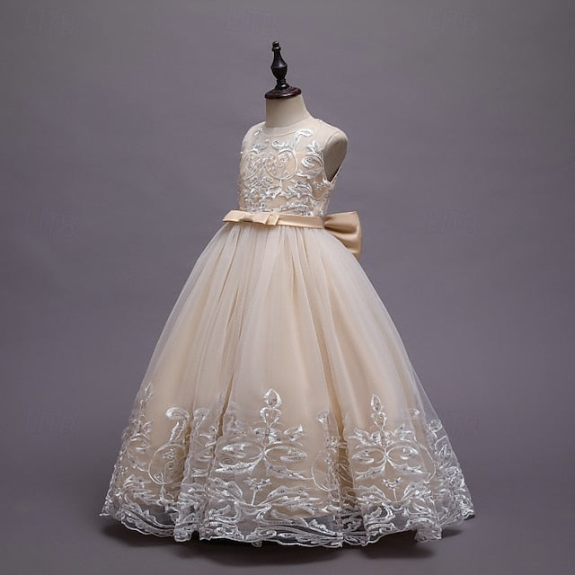 Girls' Dress Girl Flower Kid's Princess