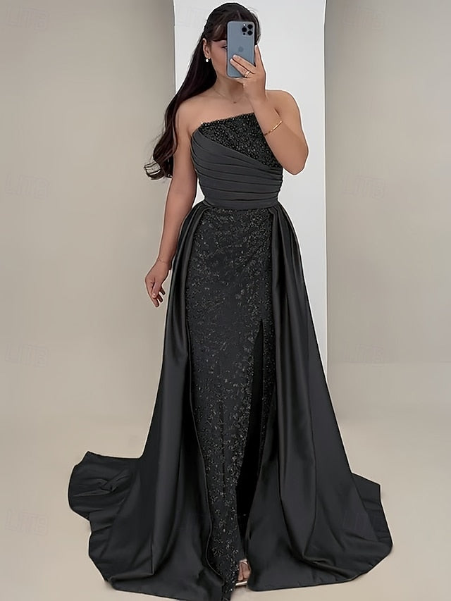 Evening Trumpet / A-Line Gown Mermaid Formal Dress Elegant
