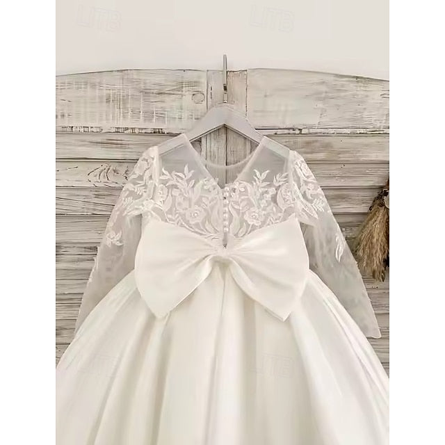 Party Communion Girls' Dress First Girl Flower