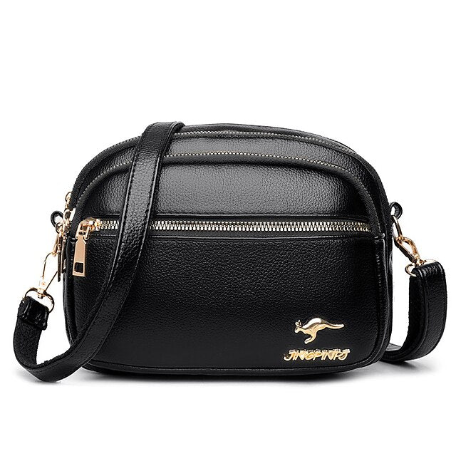 Ledertasche Dome Crossbody Schultertasche PU Damen