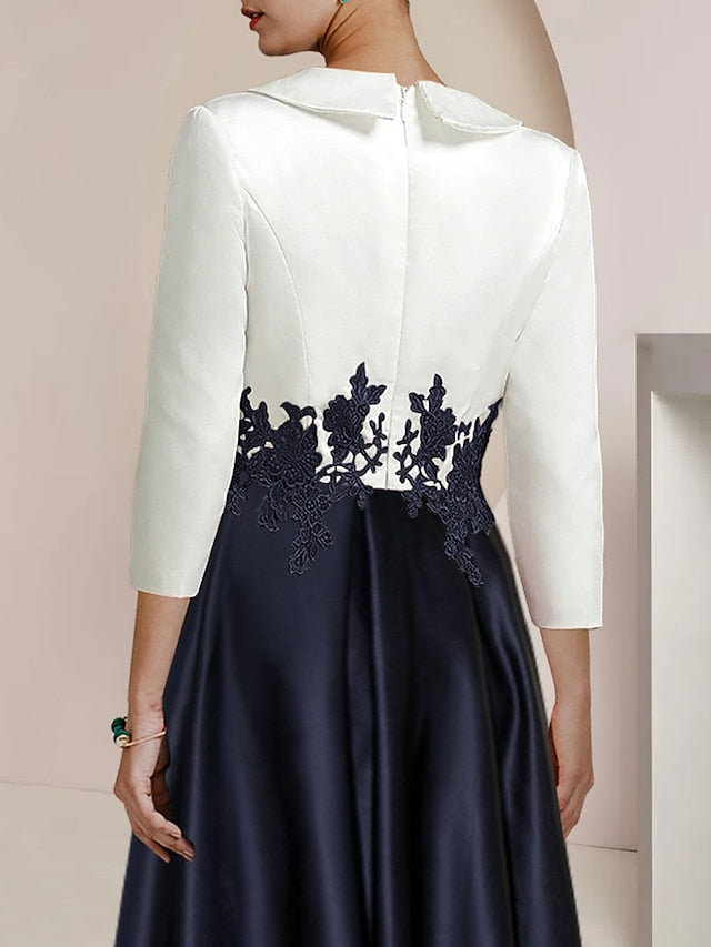 A-Line Wedding Bride Formal the of Dress Tuxedo Mother