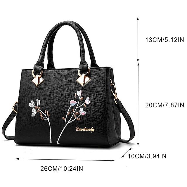 Tasche Schulter Damen Handtasche Crossbody PU