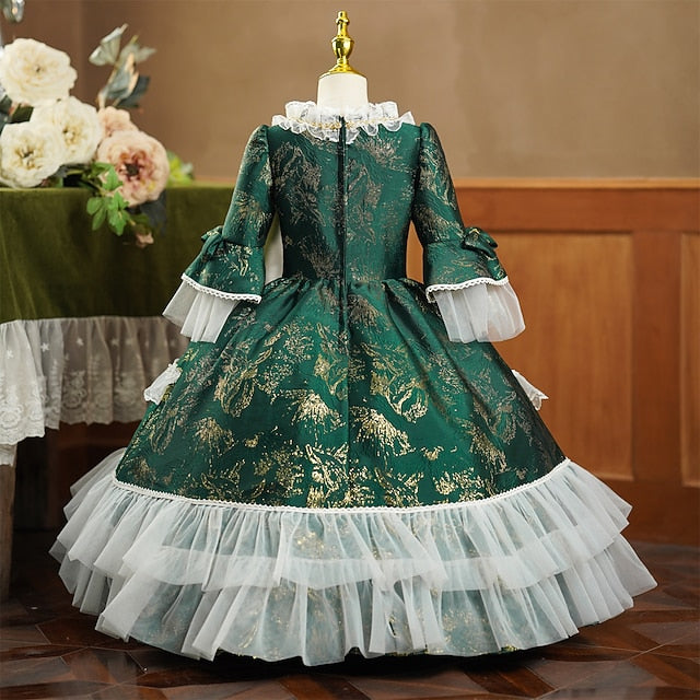 Rococo Dress Masquerade Party Gothic Costume Vintage Inspired